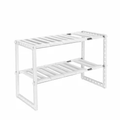 Scaffale Multiuso Estensibile Extended 2 Ripiani h38cm