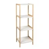 Scaffale Multiuso in legno di Abete 4 ripiani Linea Woodhandy