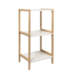 Scaffale Multiuso in legno di Abete 3 ripiani Linea Woodhandy