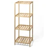 Scaffale Multiuso in legno 4 ripiani Linea Woodhandy