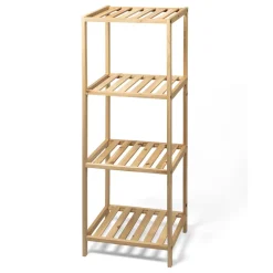 Scaffale Multiuso in legno 4 ripiani Linea Woodhandy