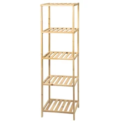 Scaffale Multiuso in legno 5 ripiani Linea Woodhandy