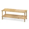 Scaffale Multiuso in legno 2 ripiani Linea Woodhandy