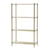 Scaffale Multiuso in legno 4 ripiani FixWood