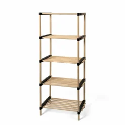 Scaffale Multiuso 5 ripiani in legno Linea Woodpine