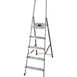 Scala in alluminio 5 gradini