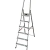 Scala in alluminio 6 gradini