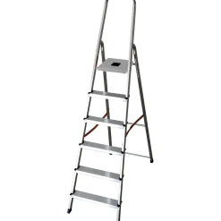 Scala in alluminio 6 gradini