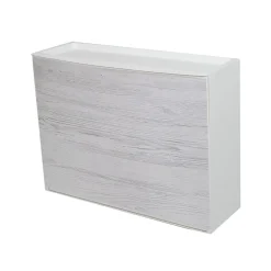 Scarpiera Effetto legno bianco Linea Wood