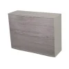 Scarpiera Effetto legno grigio Linea Wood