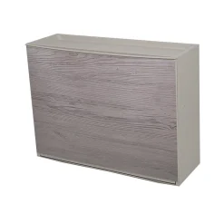Scarpiera Effetto legno grigio Linea Wood