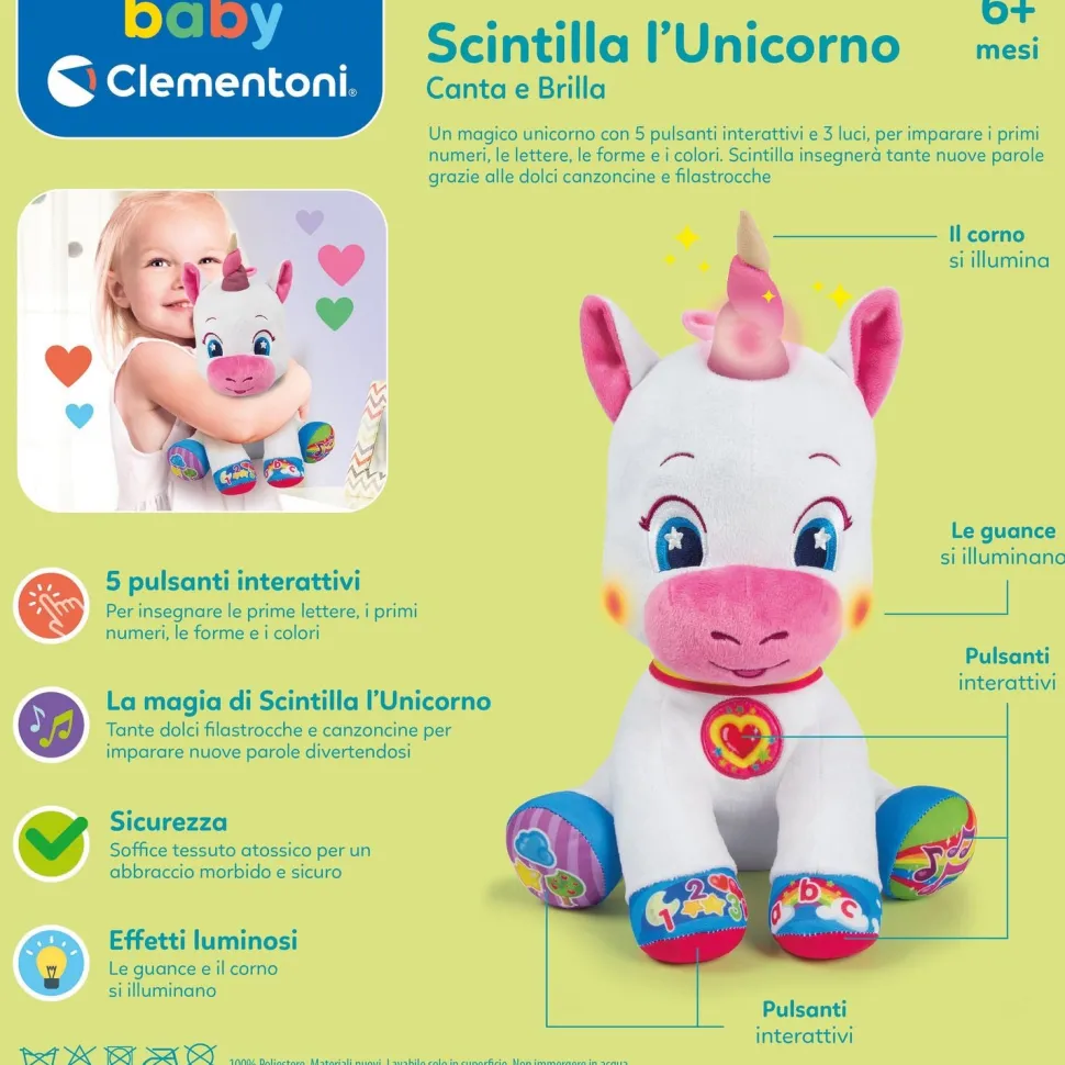 Scintilla l’Unicorno Canta e Brilla