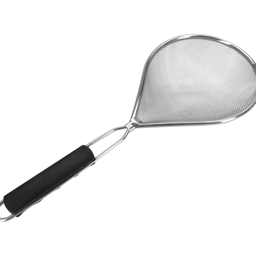 Scolapasta in acciaio con manico diametro 22 cm