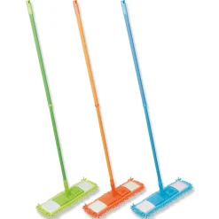Scopa Estensibile con Panno in Microfibra