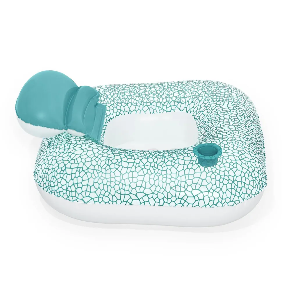 Sdraio Gonfiabile con Cuscino e Porta-bevanda Flip Pillow™ 102x94 cm