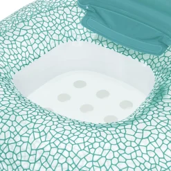 Sdraio Gonfiabile con Cuscino e Porta-bevanda Flip Pillow™ 102x94 cm