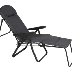 Sedia a sdraio Haiti Sofia con braccioli Grigio Scuro