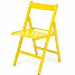 Sedia Birreria pieghevole Gialla