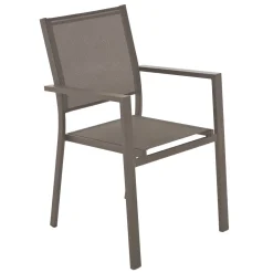 Sedia da giardino in Acciaio Tortora h86x54x54 cm