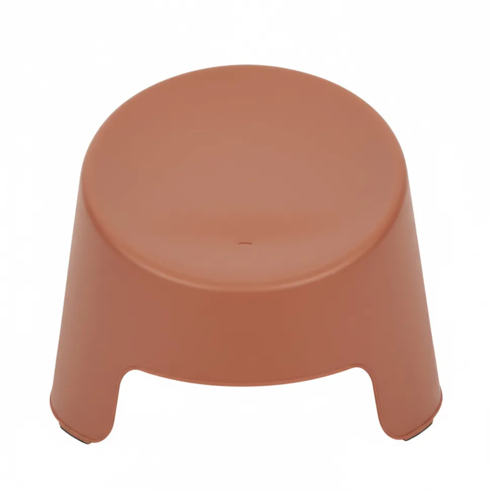 Sedia da giardino in Polipropilene Terracotta con Protezione UV