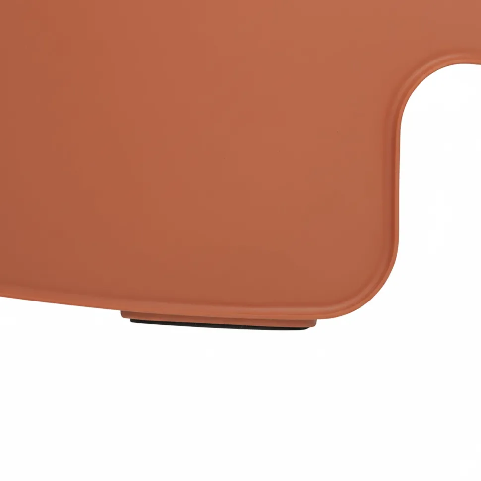 Sedia da giardino in Polipropilene Terracotta con Protezione UV