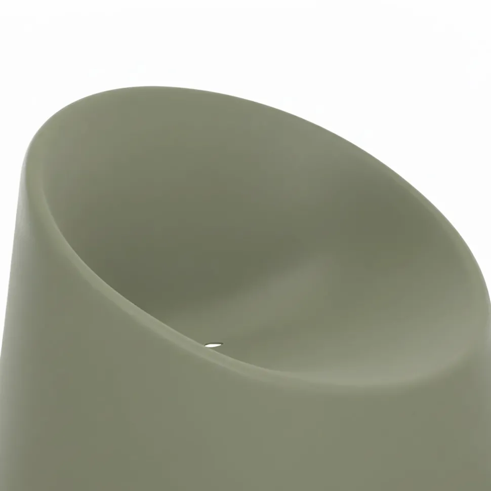 Sedia da giardino in Polipropilene Verde Salvia con Protezione UV