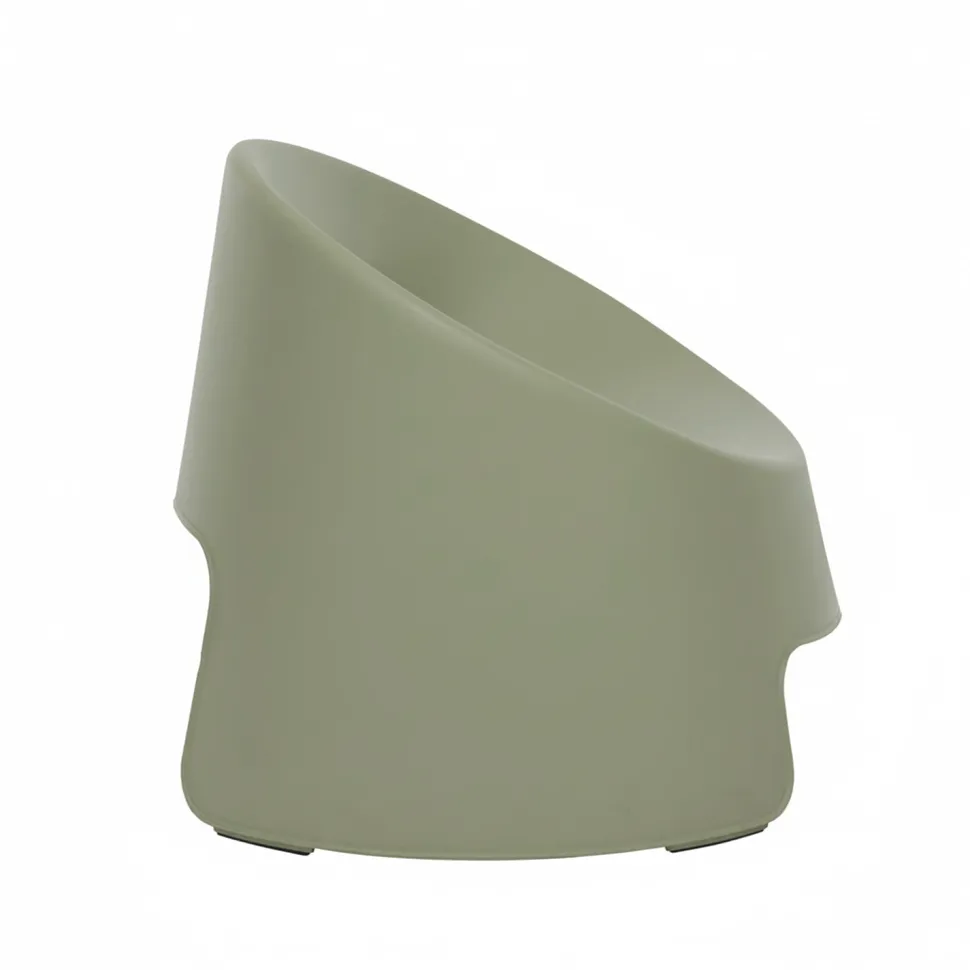 Sedia da giardino in Polipropilene Verde Salvia con Protezione UV