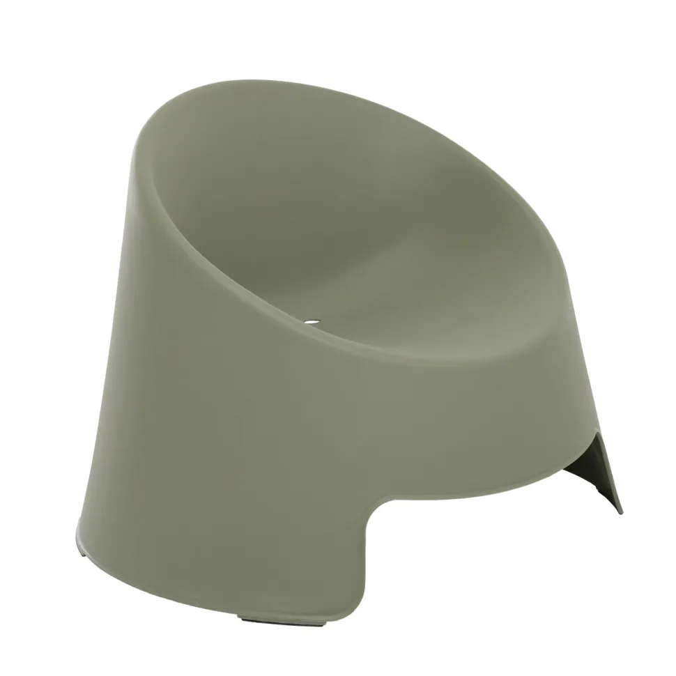 Sedia da giardino in Polipropilene Verde Salvia con Protezione UV