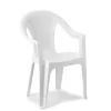 Sedia da giardino Ischia Bianca Linea Rattan
