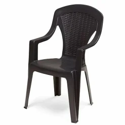 Sedia da giardino marrone