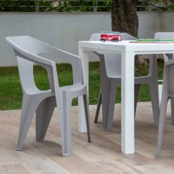 Sedia Marina Grigio Tortora