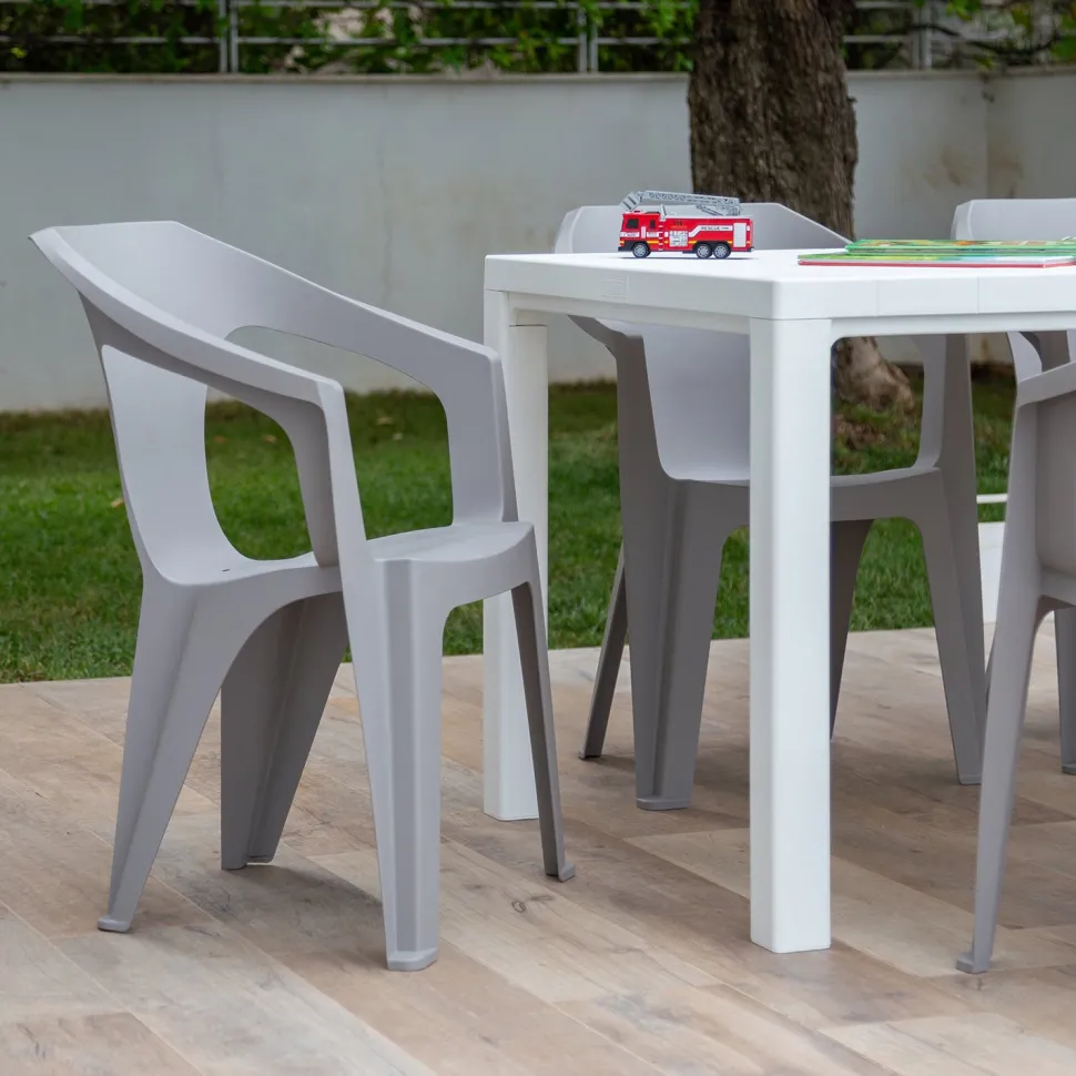 Sedia Marina Grigio Tortora