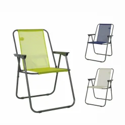 Sedia textilene pieghevole 53x41cm
