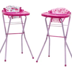 Seggiolone per Bambole Rosa