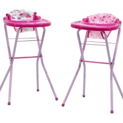 Seggiolone per Bambole Rosa