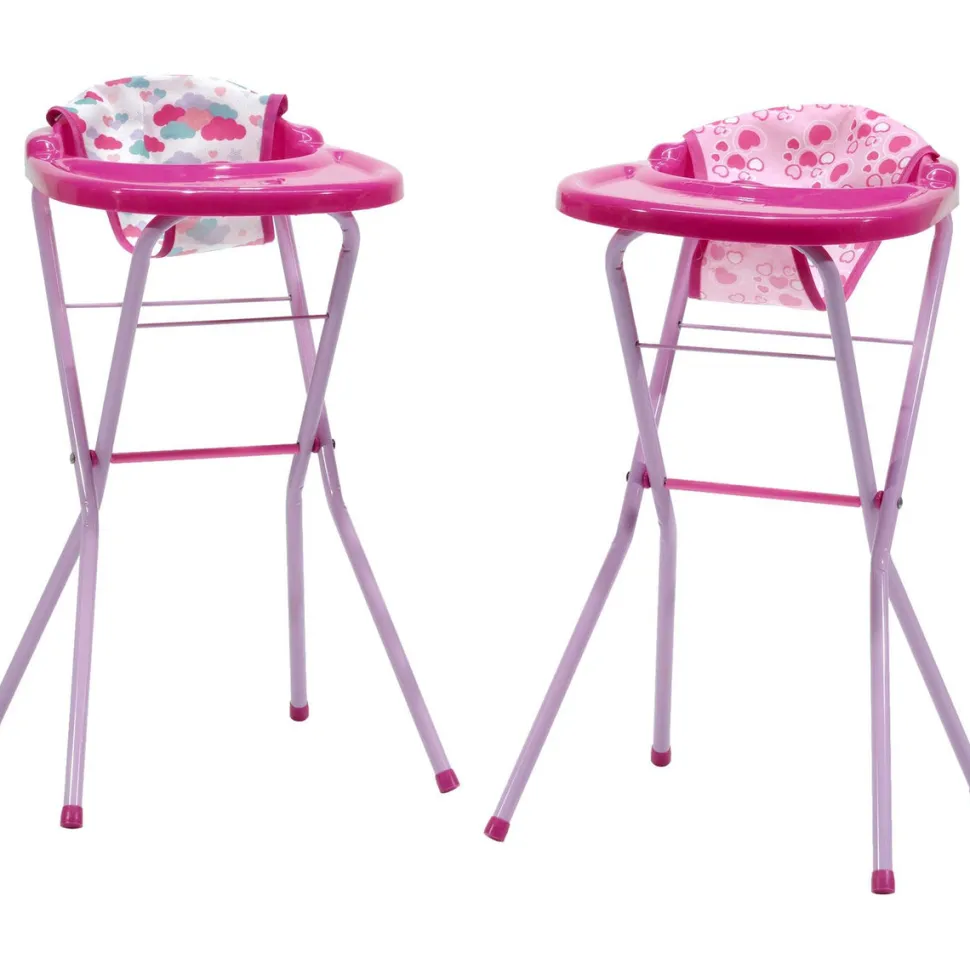 Seggiolone per Bambole Rosa