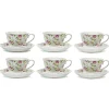 Servizio da caffè in ceramica Romantic