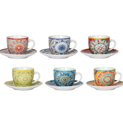 Servizio da Caffè in Porcellana Linea Mandala 9 cl