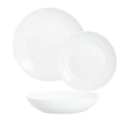 Servizio di piatti Apy Bianco 18 pezzi