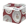 Servizio di piatti Carol in porcellana Linea Edge 12 pezzi