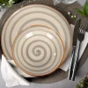 Servizio di piatti Glossy in Stoneware 12 pezzi