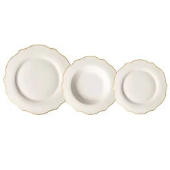 Servizio di piatti Lyanna in New Bone Chine 18 pezzi