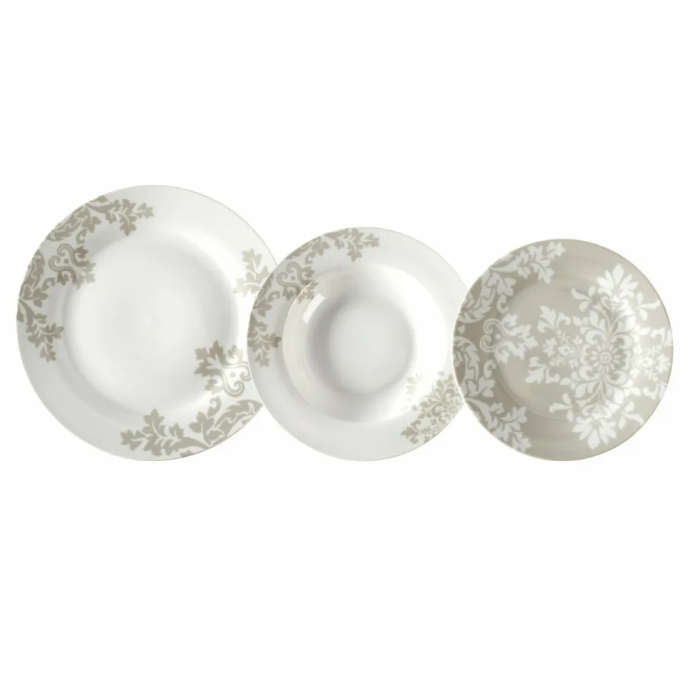 Servizio di piatti Maiolica in porcellana set 18 pezzi
