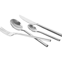 Servizio posate in acciaio inox Lucido 24 pezzi Dakotah Shiny