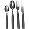 Servizio posate in acciaio inox 24 pezzi Avril Grigio
