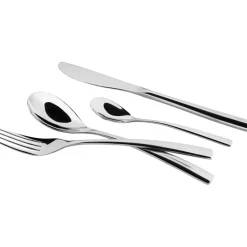Servizio posate in acciaio inox 24 pezzi Kisara Shiny