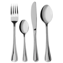 Servizio posate in acciaio inox 24 pezzi Linea Bluma