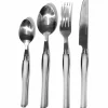 Servizio posate in acciaio inox Bianco 24 pezzi Sharon