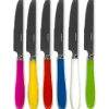 Servizio posate in acciaio inox Multicolor 24 pezzi Kharisma mix