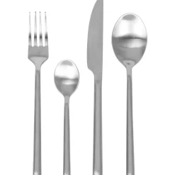 Servizio posate in acciaio inox Satinato 24 pezzi Dakotah Satin